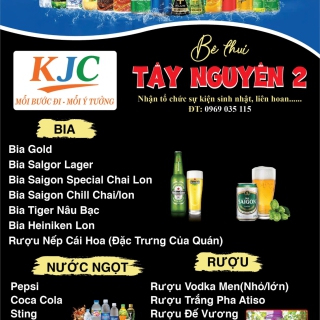 Menu đồ uống Bê Thui Tây Nguyên 2