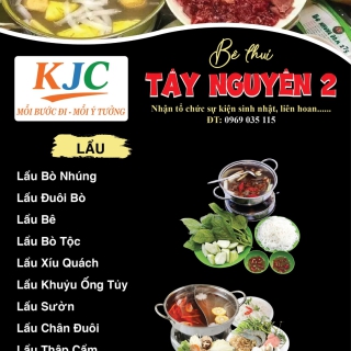 Menu món lẩu Bê Thui Tây Nguyên 2